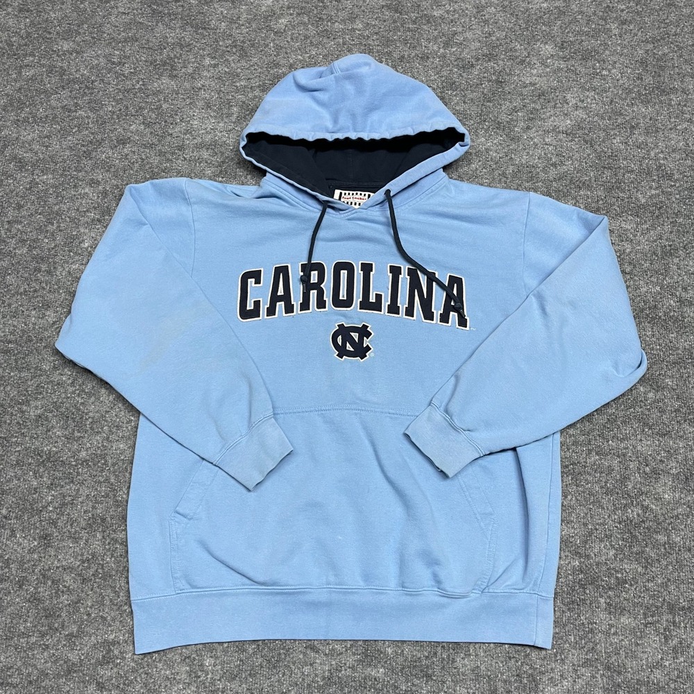 VTG University North Carolina Tar Heels Hoodie Mens XL‎ Blue UNC Foot Locker 90s